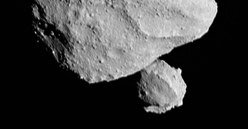 PHOTOS: NASA's Lucy mission finds asteroid Dinkenish has a moon